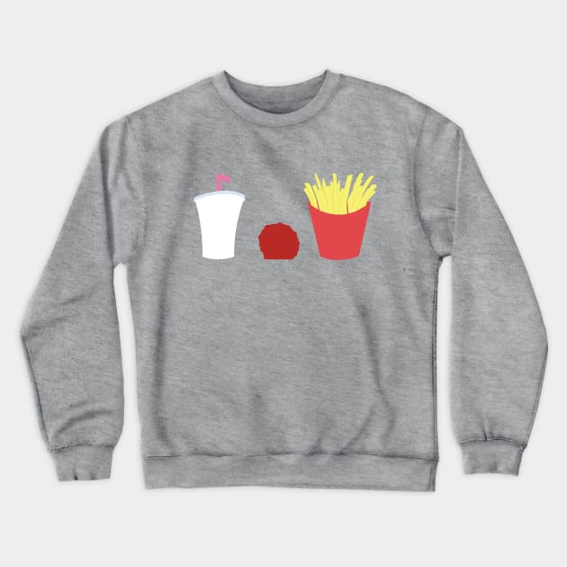 Minimalist Aqua Teen Hunger Force - ATHF Crewneck Sweatshirt by Tyler Haddad